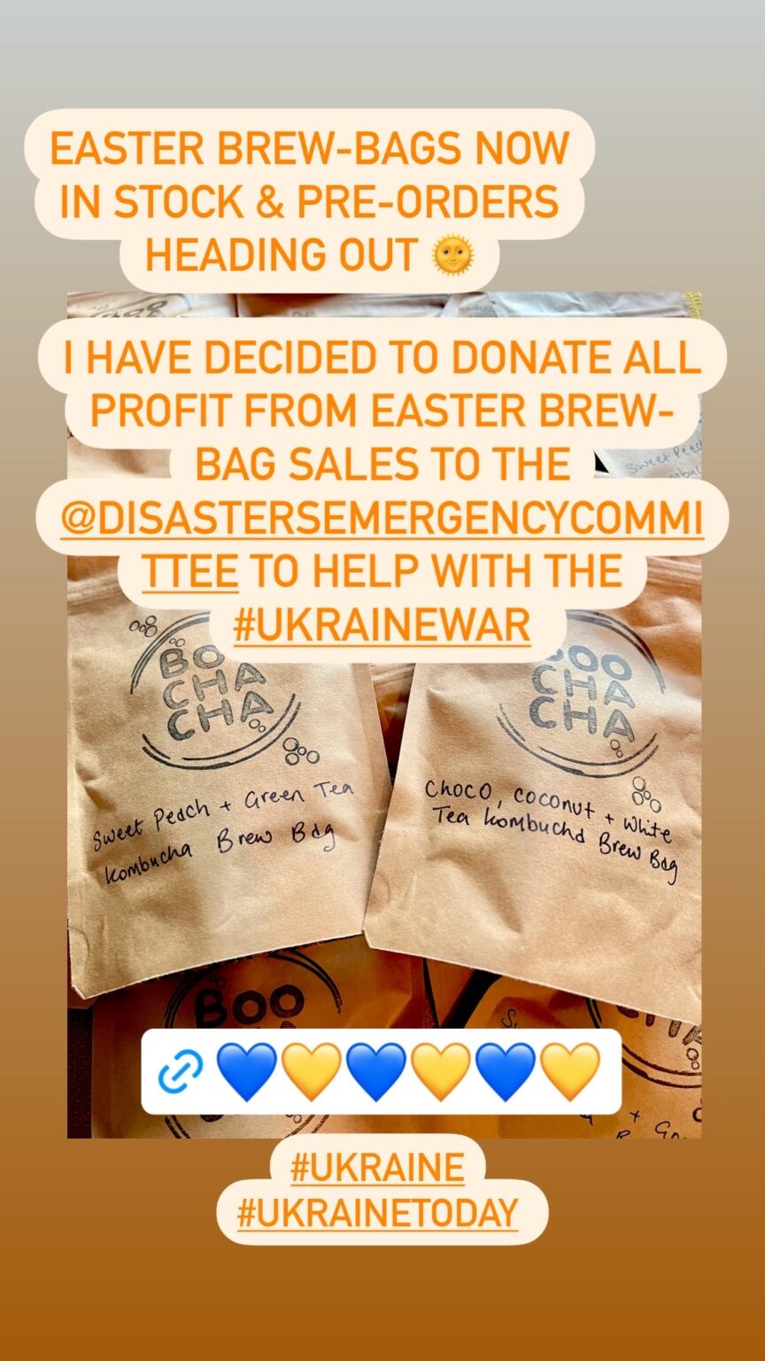 Easter profits to be sent to DEC to help the Ukrainian Humanitarian Appeal.