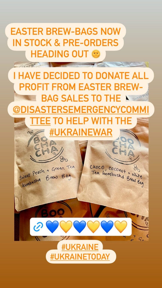 Easter profits to be sent to DEC to help the Ukrainian Humanitarian Appeal.