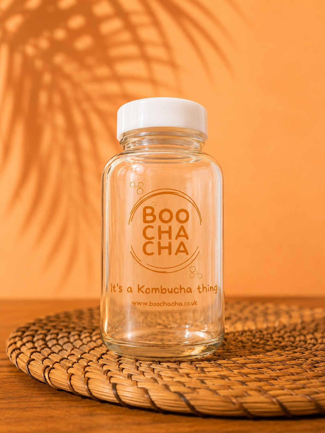 Six Mini Glass Wellness Shot Bottles 120ml