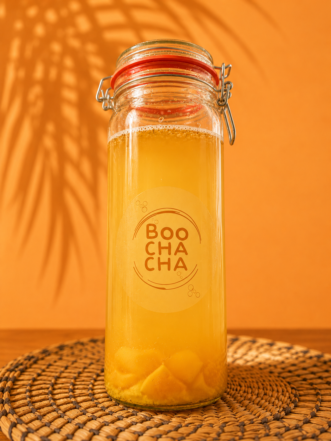 Giant 2 Litre Clip Top Glass Bottle