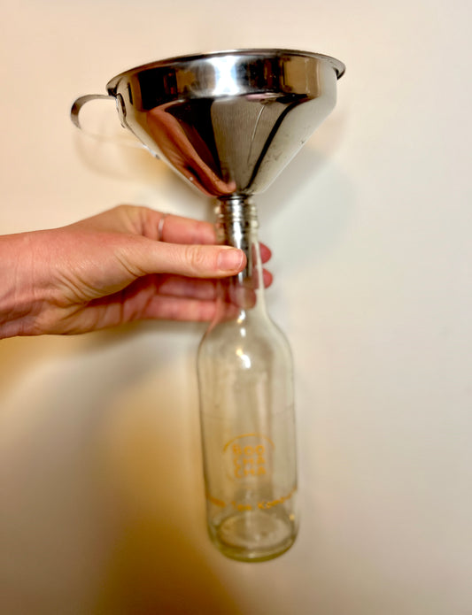 Stainless Steel Funnel & Sieve