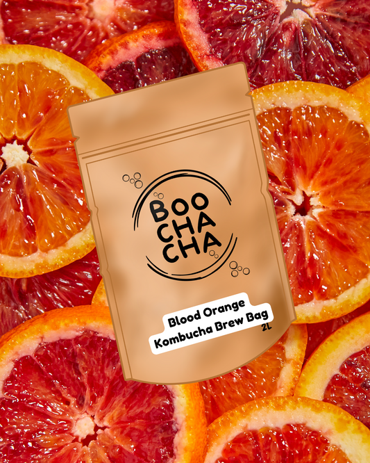 Blood Orange (Caffeine Free) Kombucha Brew Bag
