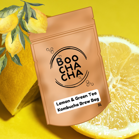 Lemon & Green Tea Kombucha Brew-Bag