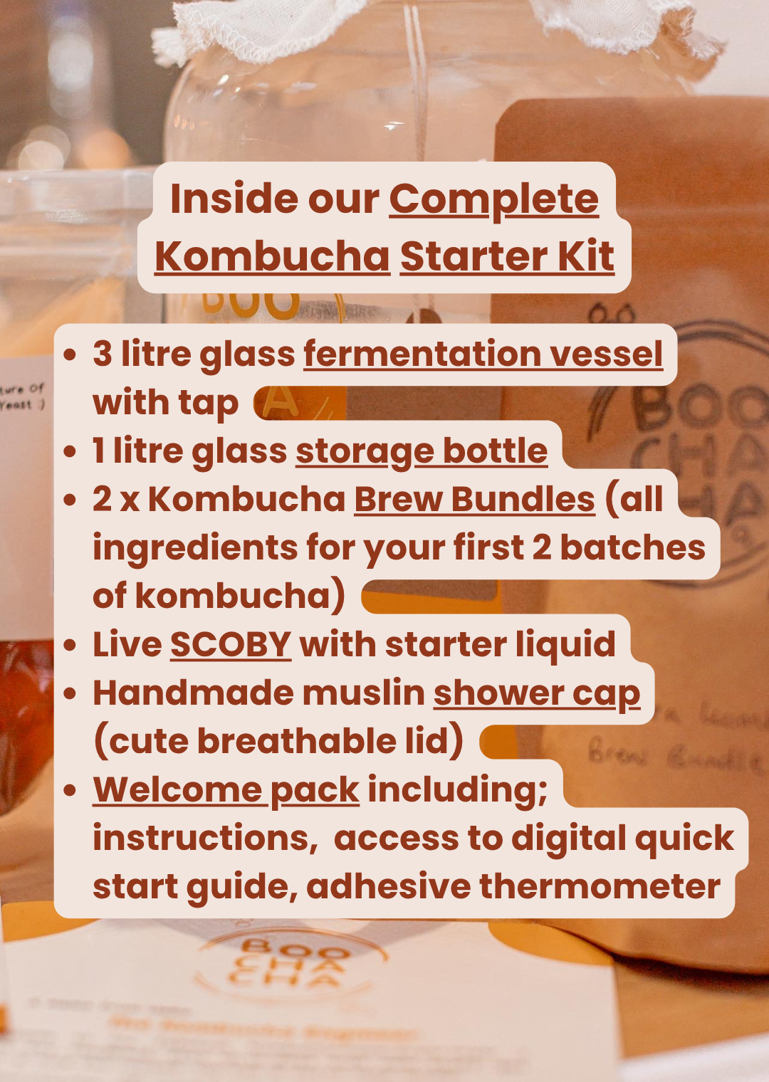 Complete Kombucha Starter Kit
