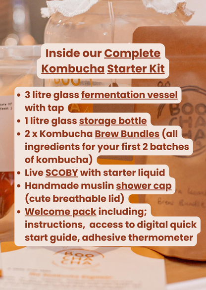 Complete Kombucha Starter Kit