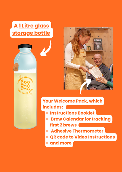 Luxury Kombucha Starter Kit - Gift Set