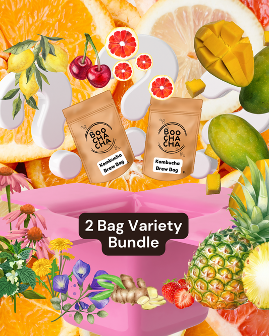 Two Kombucha Brew-Bag Bundle