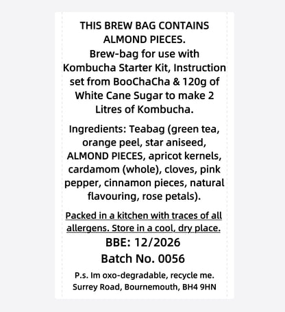 Oh Christmas Tea Kombucha-Brew-Bag