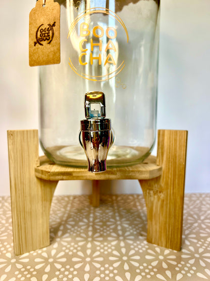 Bamboo Wood Fermentation Jar Stand