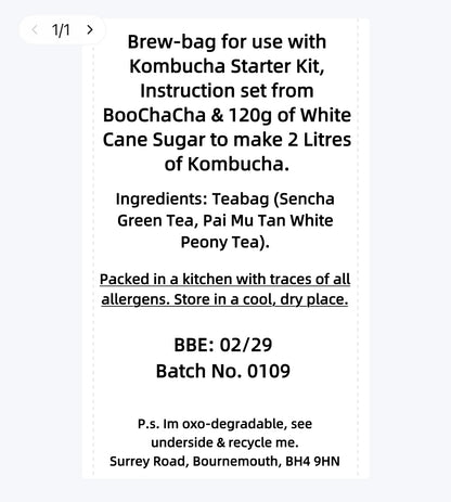 Delicate Kombucha Brew Bag