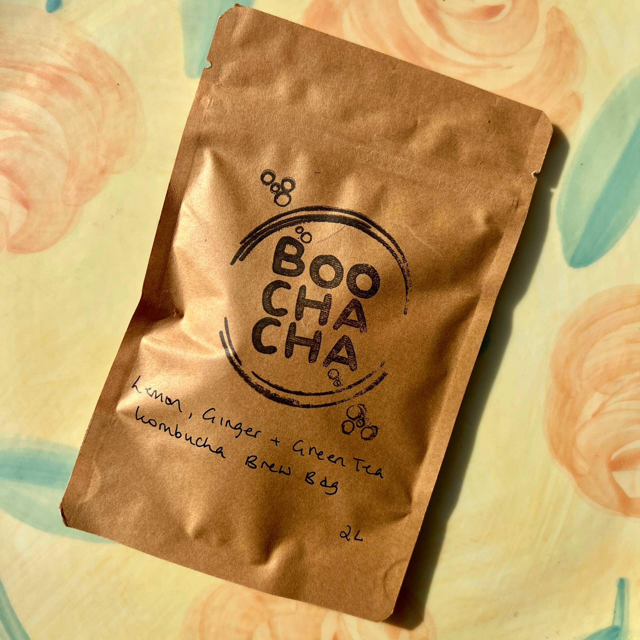 Lemon, Ginger & Green Tea Kombucha Brew-Bag – BooChaCha Ltd