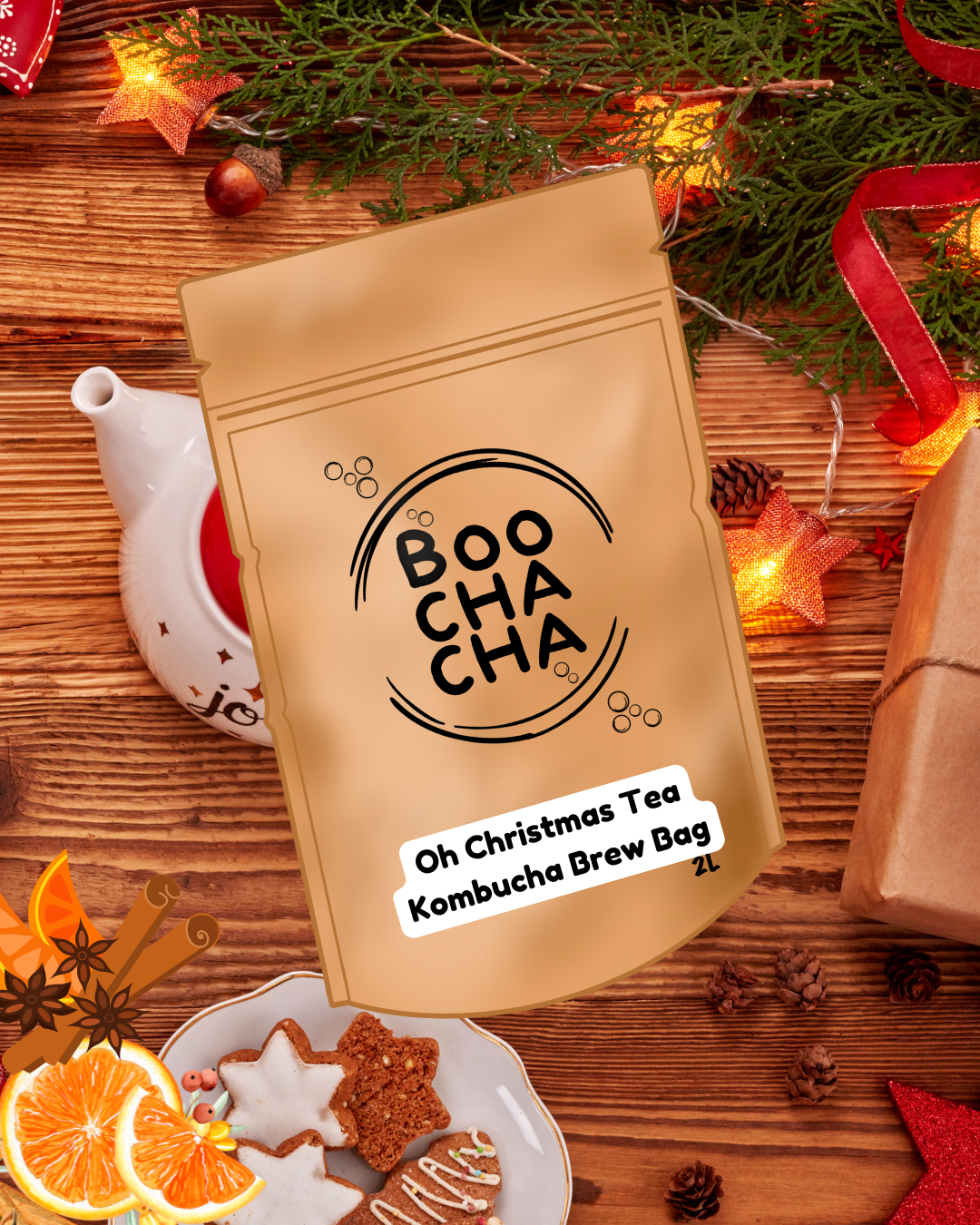 Oh Christmas Tea Kombucha-Brew-Bag