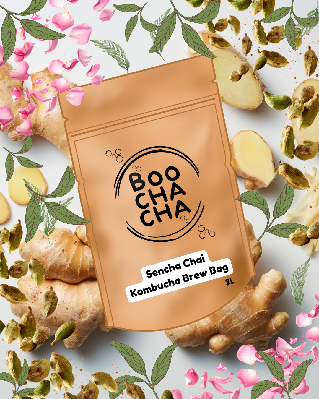 Sencha Chai Kombucha Brew Bag